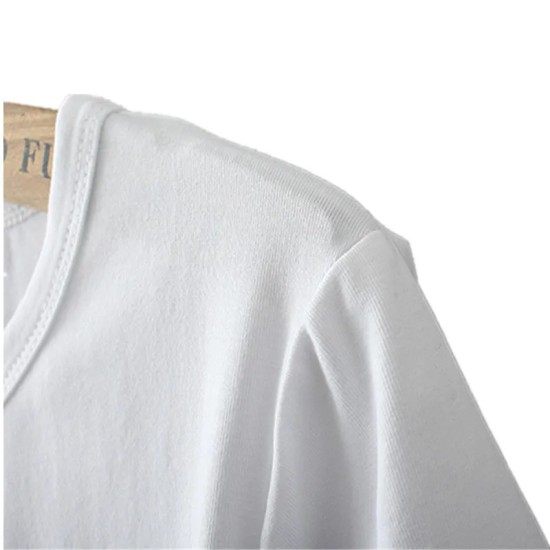 Women Casual Short Sleeve Round Neck Letter Slogan Printed T-Shirt