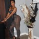Women Solid Color Strapless Backless Slim-Fit Sexy Hollow Stitching One-Piece Lace Jumpsuits