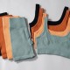 Women Yoga Fashion Solid Color Shorts Sports Two-Piece Set