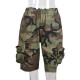 Wome Fashion Camouflage Overalls Loose Shorts