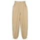 Women Khaki Strappy Overalls Loose Straight Casual Wide-Leg Jogger Pants