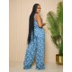 Women Fashion Denim Jacquard Set
