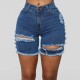 S-XXL Women Tight Ripped Denim Sexy Shorts